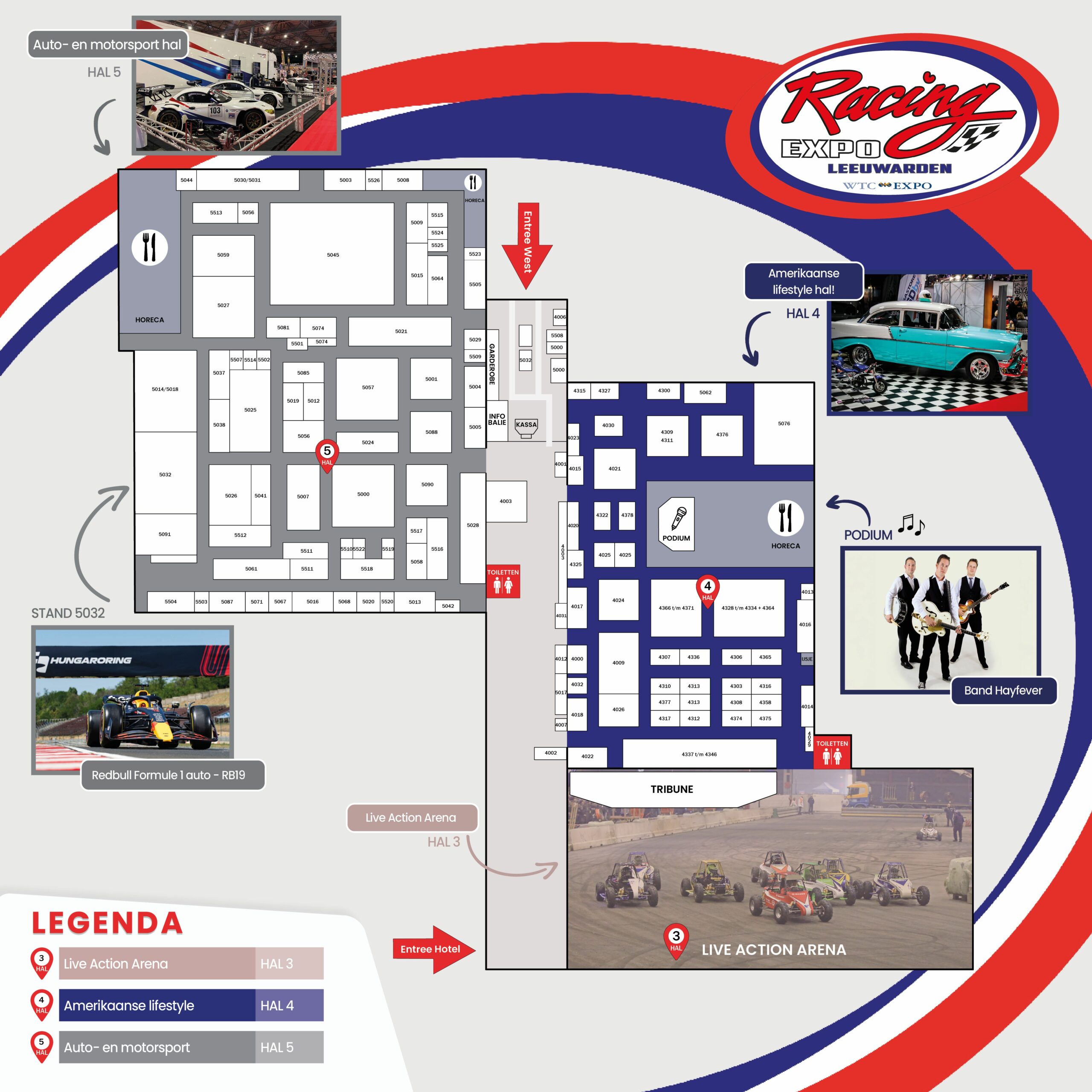 Plattegrond Racing Expo kleiner